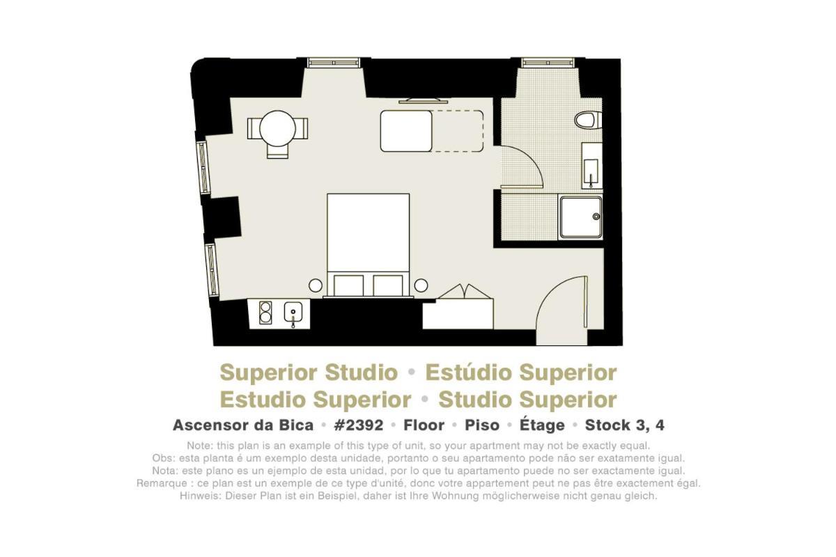 Ascensor Da Bica - Lisbon Serviced Apartments Eksteriør bilde