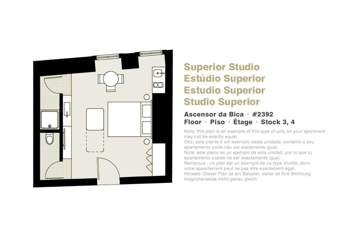 Ascensor Da Bica - Lisbon Serviced Apartments Eksteriør bilde
